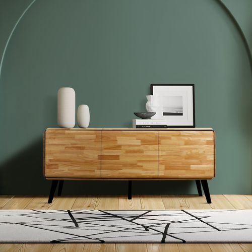 Casa Hardwood Sideboard Buffet | Natural | 1225mm