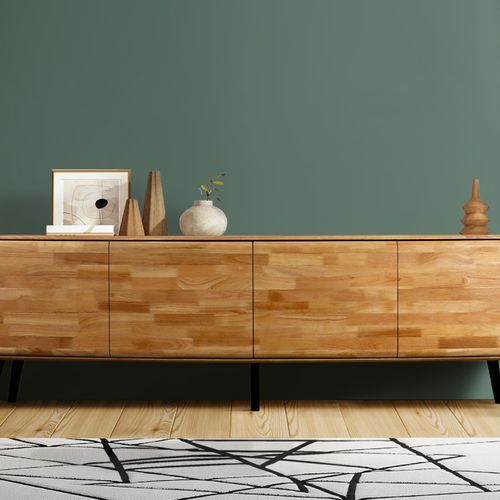 Casa Hardwood Sideboard Buffet | Natural | 2400mm
