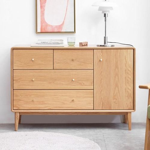 Oslo Natural Solid Oak Sideboard