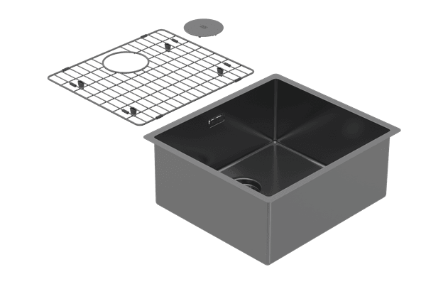 Zomodo Black Pearl 450mm sink - CAN450BP