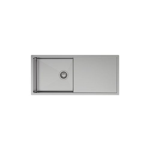 Hana 36L Single Kitchen Sink with Drainer | 990 x 450