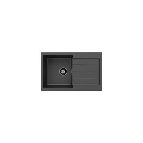 Kuro Granite 32L Single Kitchen Sink with Drainer