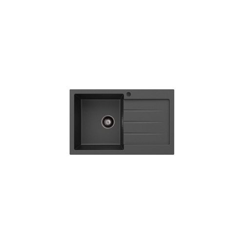 Kuro Granite 32L Single Kitchen Sink with Drainer
