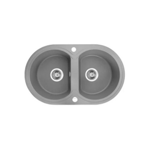 Laveo Granite Stone Sink Double Bowls