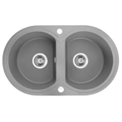 Laveo Granite Stone Sink Double Bowls LO-SBD520T