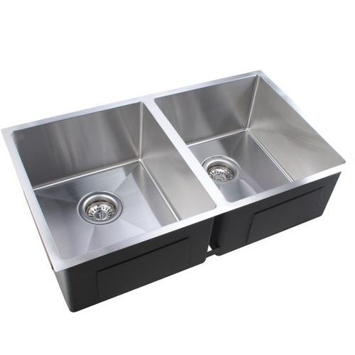 Stainless Steel Double Kitchen Sink Chrome