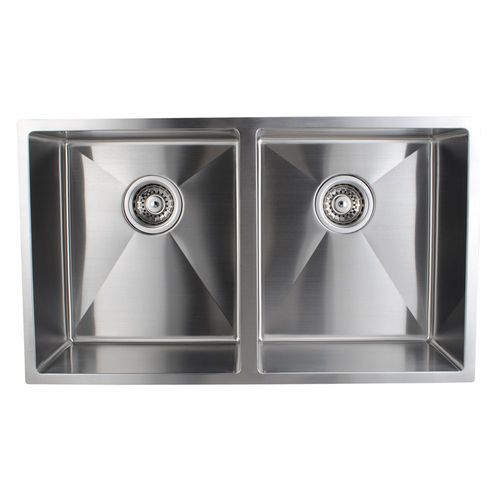 Stainless Steel Double Kitchen Sink Chrome