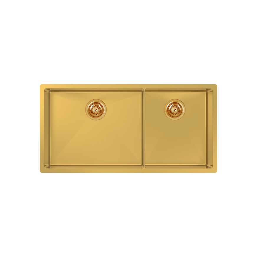 Piazza One & 3/4 Square Bowl Eureka Gold