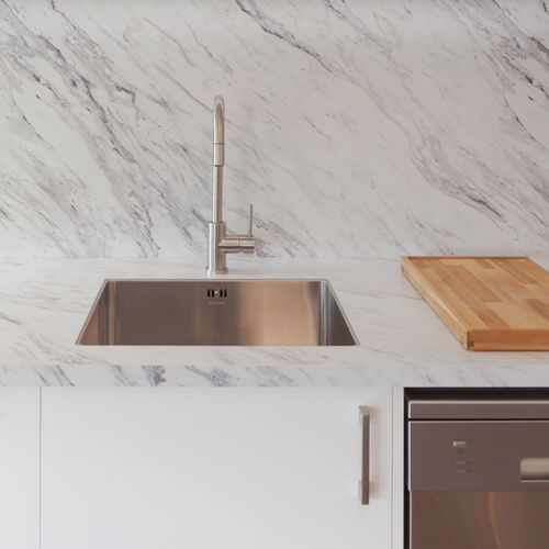 Handmade Stainless Steel Sinks (tight radius) by Mercer
