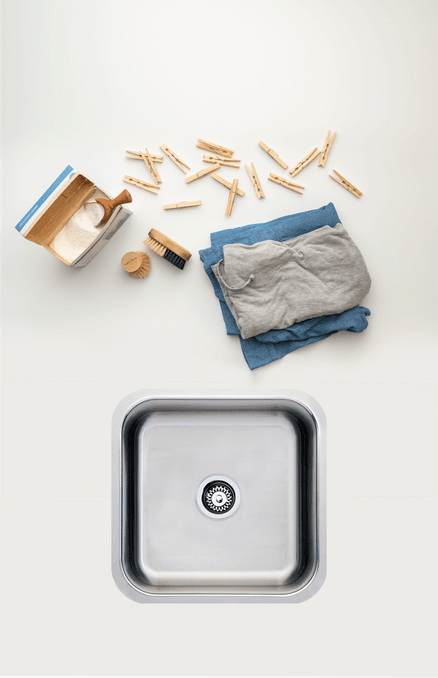 Stainless Steel Laundry Sinks by Mecer