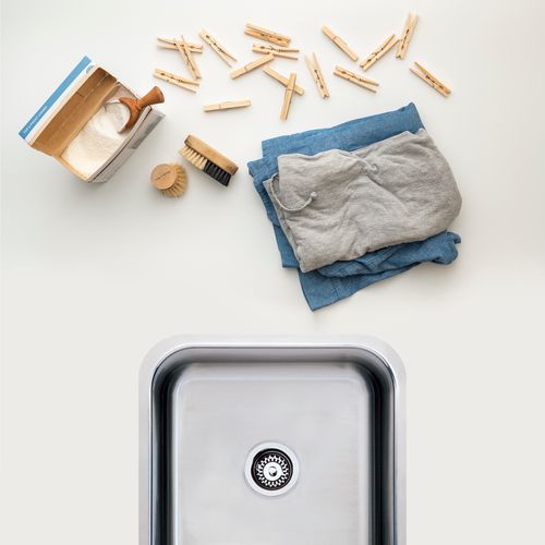 Stainless Steel Laundry Sinks by Mecer