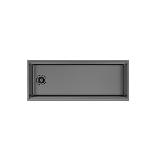 ZOMODO IntegratoQ Super Single Sink + Accessories BLACK