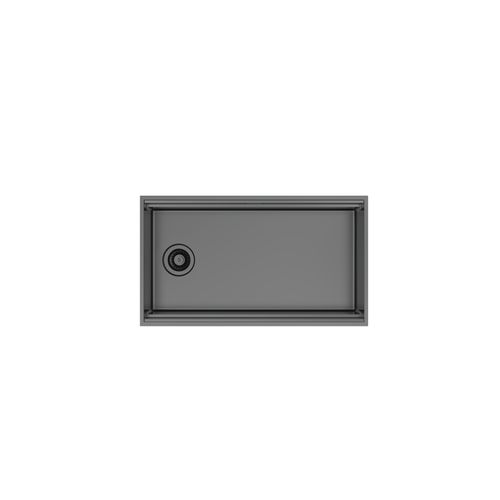 ZOMODO InegratoQ Large Single Sink + Accessories BLACK