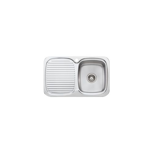 Lakeland Single Bowl Sink With Drainer