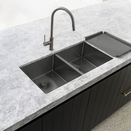 Lavello Kitchen Draining Tray by Meir - Gunmetal Black