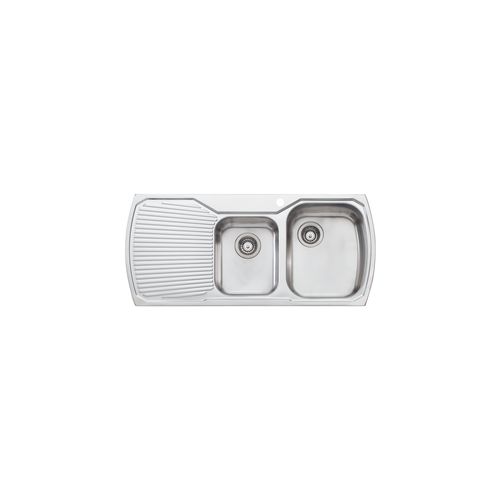 Monet 1 & 3/4 Bowl Topmount Sink with Drainer