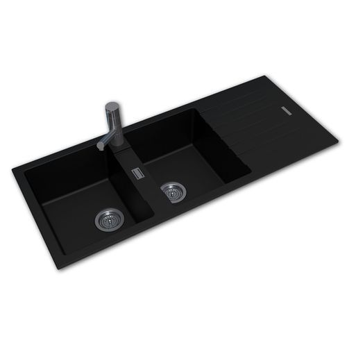 OX1150.KS | Arete - Granite Quartz - Double Bowl Sink