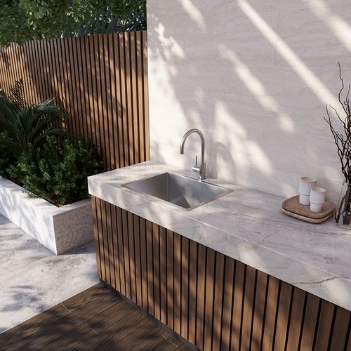 Issac 600x450 Alfresco 316 Stainless Steel Sink