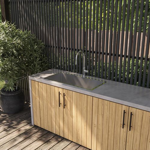 Paxton 900x450 Alfresco 316 Stainless Steel Sink
