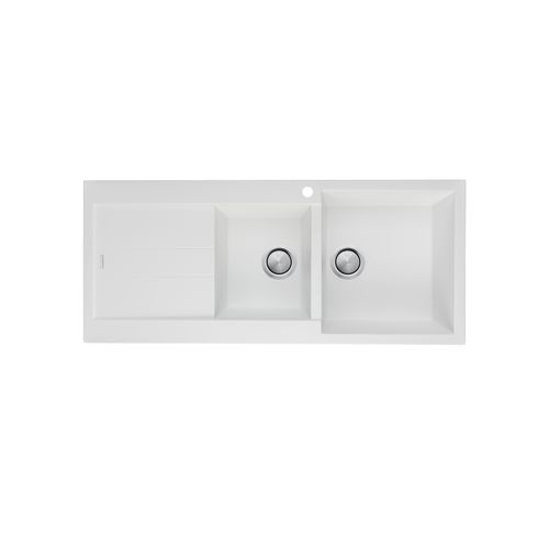 Santorini 1 & 3/4 Bowl Topmount Sink With Drainer