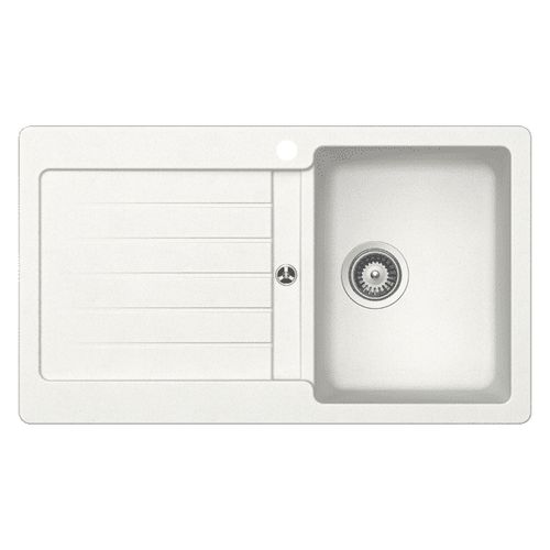 Schock Typos Single Alpina Right Hand Bowl / Drainer