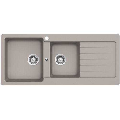 Schock Typos 1 & 3/4 Concrete Left Hand Bowl & Drainer