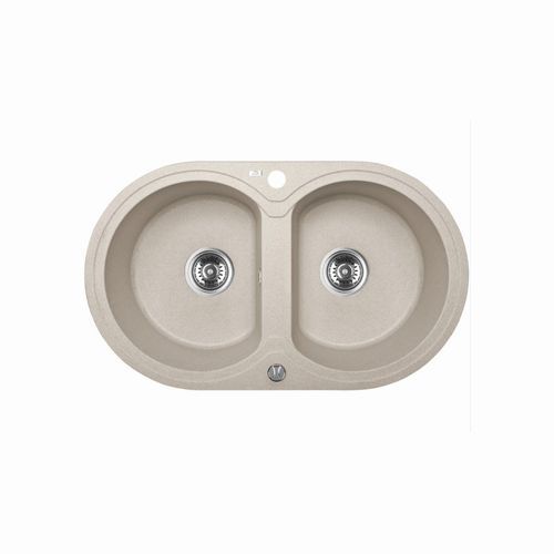 Laveo Granite Stone Sink Double Bowls