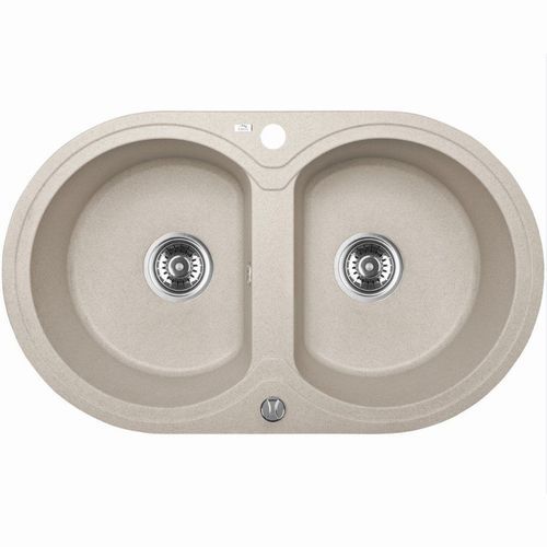 Laveo Granite Stone Sink Double Bowls LO-SBD420T