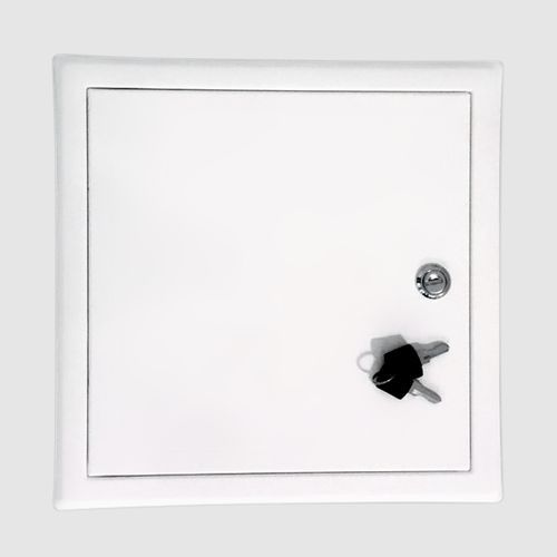 Access Panel – White, Steel, Lockable