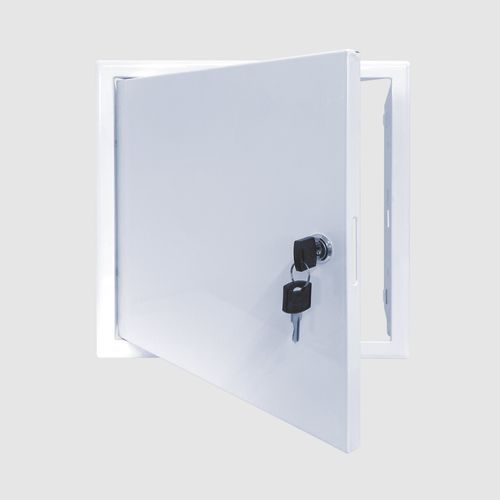 Access Panel – White, Steel, Lockable