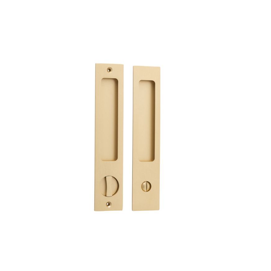 Sliding Door Pull Rectangular Privacy Turn