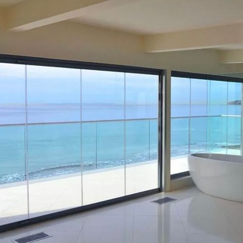 Skyline Sliding Frameless Glass Doors