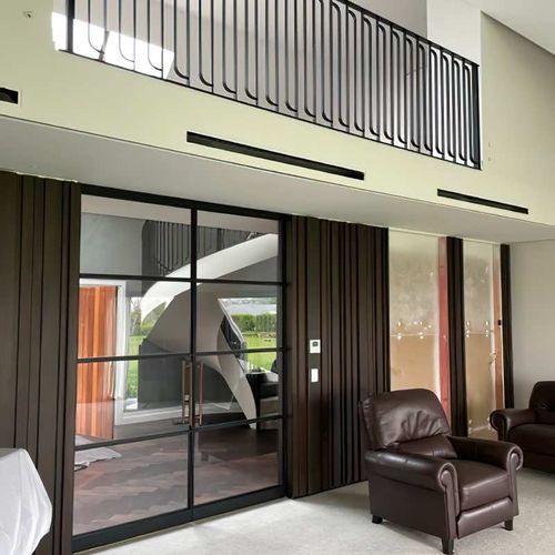 Sliding Steel Doors