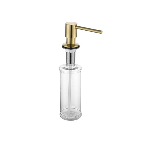 Aspen In-Bench Soap Dispenser Brushed Brass
