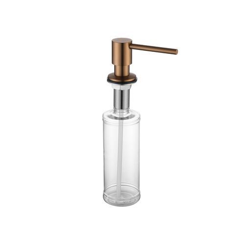 Aspen In-Bench Soap Dispenser Brushed Copper