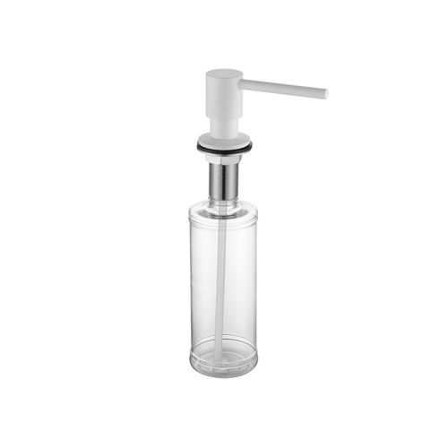 Aspen In-Bench Soap Dispenser Matte White