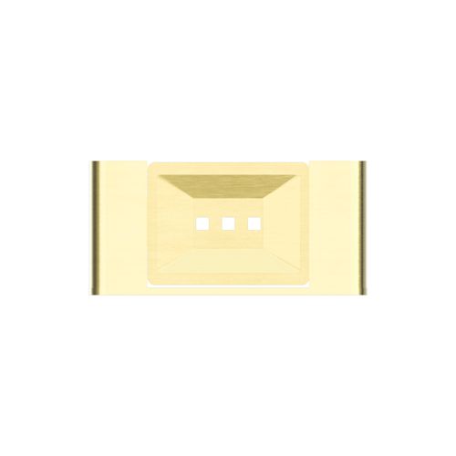 Bianca Soap Dish Holder | Brushed Gold