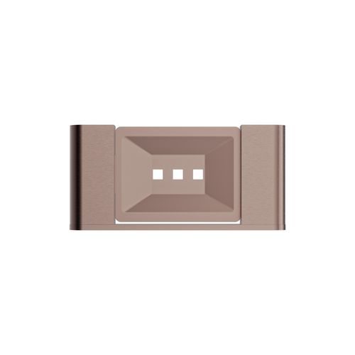 Bianca Soap Dish Holder | Brushed Bronze