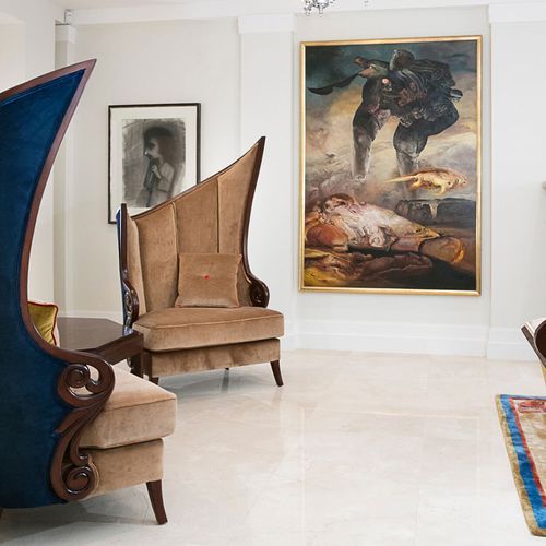 Modern Art Deco Chairs