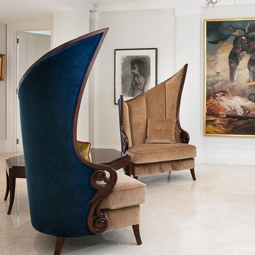 Modern Art Deco Chairs