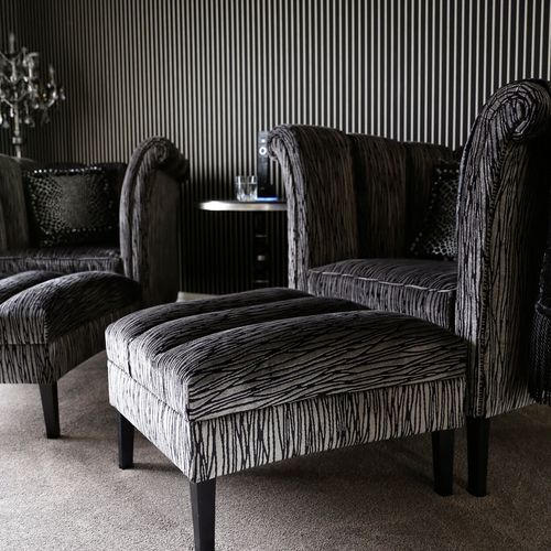 Fluted Back Tub Chair