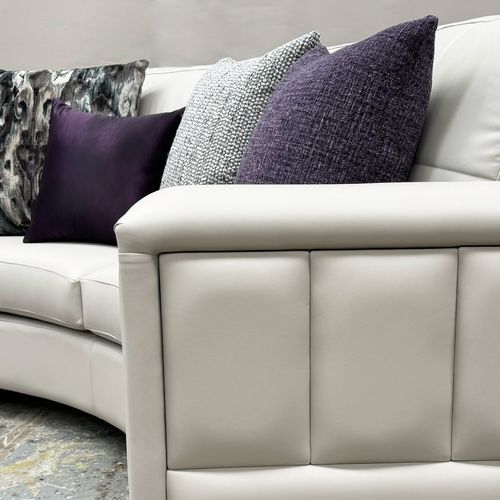Modernist Curved Sofa