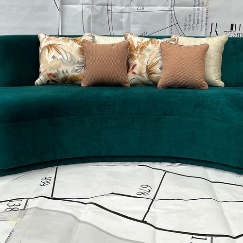 Contemporary Luxury Curved Sofa
