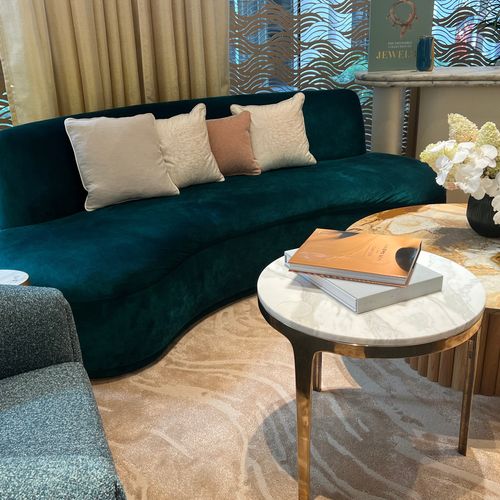Contemporary Luxury Curved Sofa