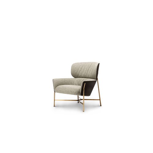 Caristo Low Back Fabric | Armchair