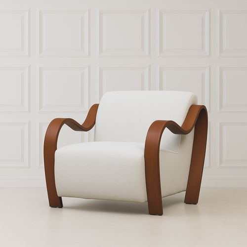 Clara Boucle Accent Chair