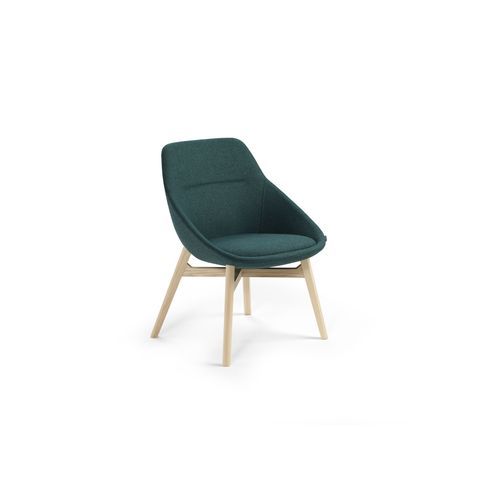 Ezy Wood Low Chair by Christophe Pillet