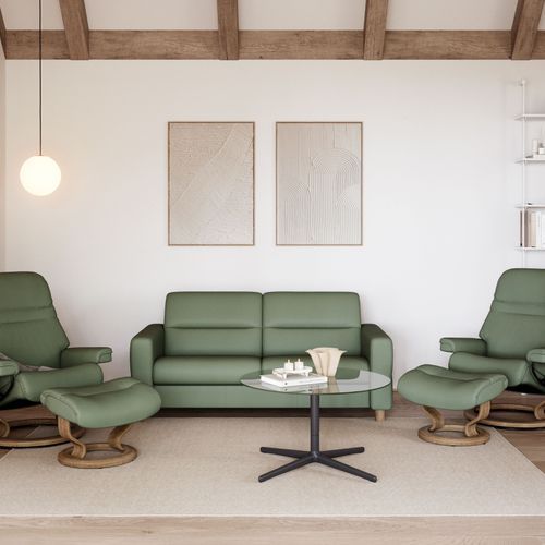 Stressless® Fiona Wood 2 Seater Sofa