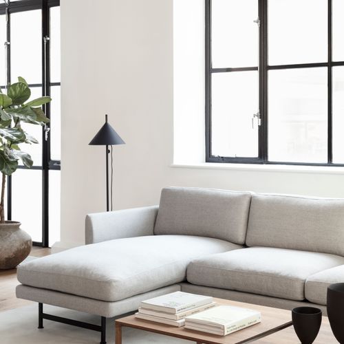 Calmo 3-seater Chaise 80 Metal Fredericia