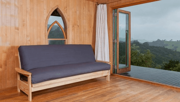 Studio Sofa Bed Base with Latex Wool Futon